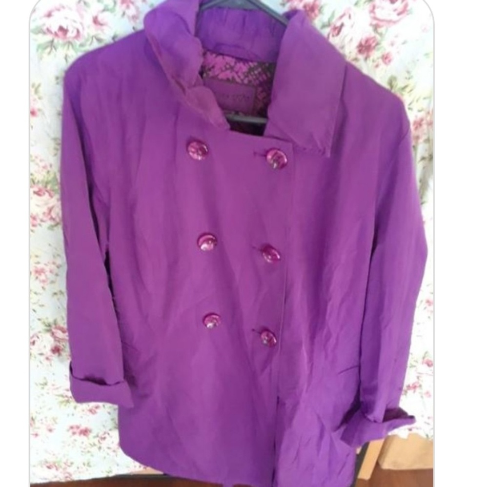 Purple jacket